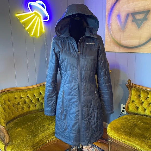 Columbia Mighty Lite Omni-Heat Hooded Jacket - Picture 10 of 10